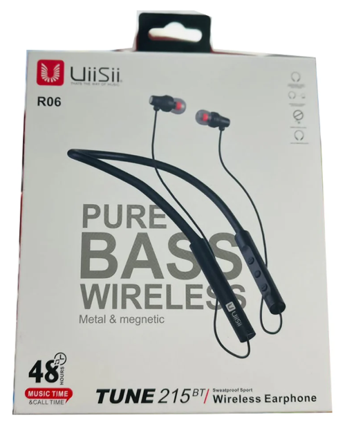 Uiisii R06 pure Base Wireless Metal and Magnetic Neckbvnd Earphone