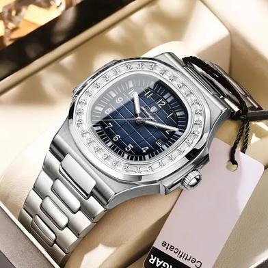 POEDAGAR Luxury Square Men's watch