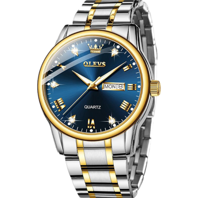 Olevs 5563 Quartz Wrist Watch Waterproof Watch For Men And Women
