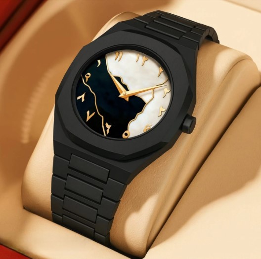 ১ বছরের সার্ভিস ওয়ারেন্টি। 𝐀𝐫𝐚𝐛𝐢𝐜 Aura Plastic Carbon Fiber Body Butterfly Lock - black 𝐚nd White - Product code- 502