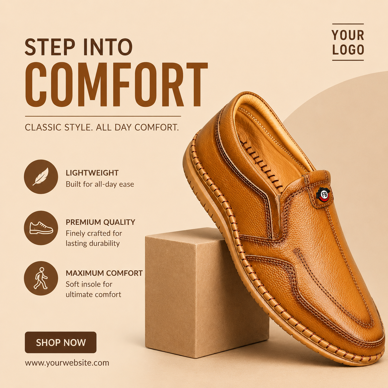 100% Pure Leather. Ultra Soft. Feel the Premium Comfort.- = Mustard Color - Product code- 2517