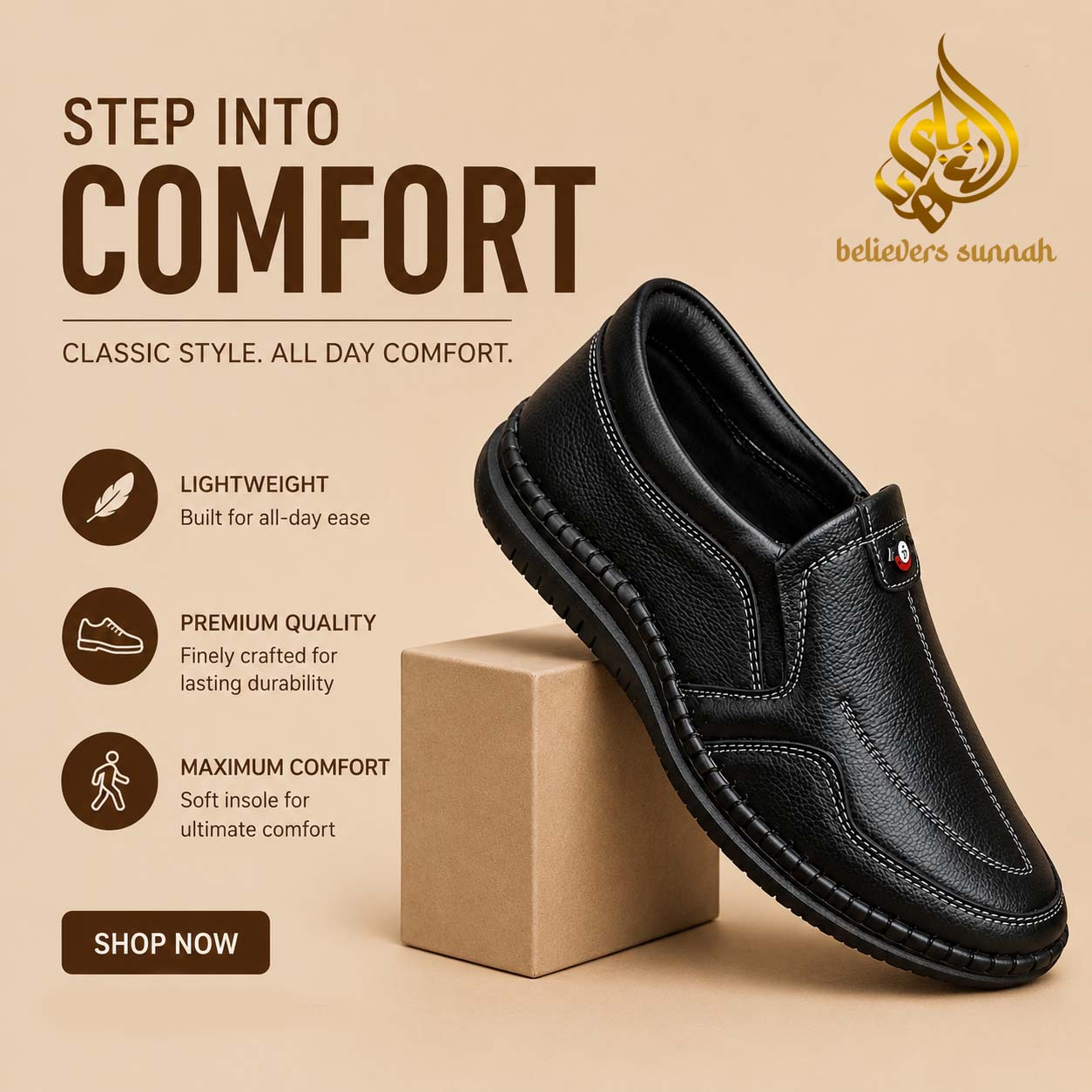 100% Pure Leather. Ultra Soft. Feel the Premium Comfort.- = Black Color - Product code- 2514